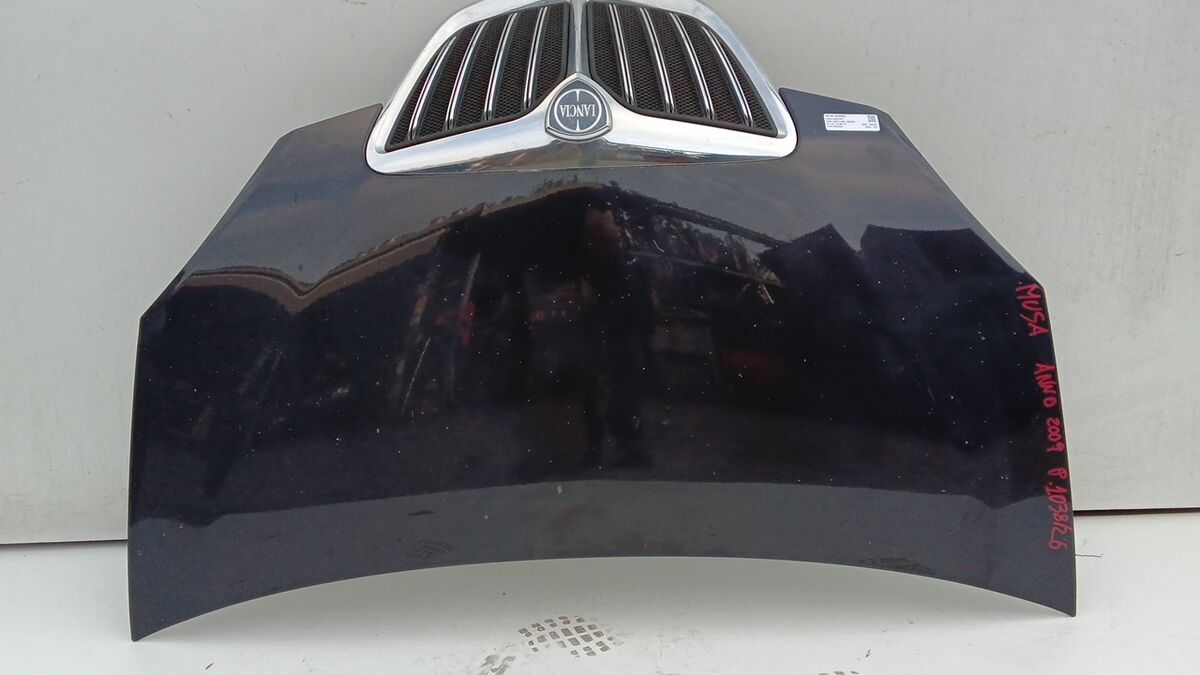 COFANO ANTERIORE LANCIA MUSA 2009 BLU — foto 2
