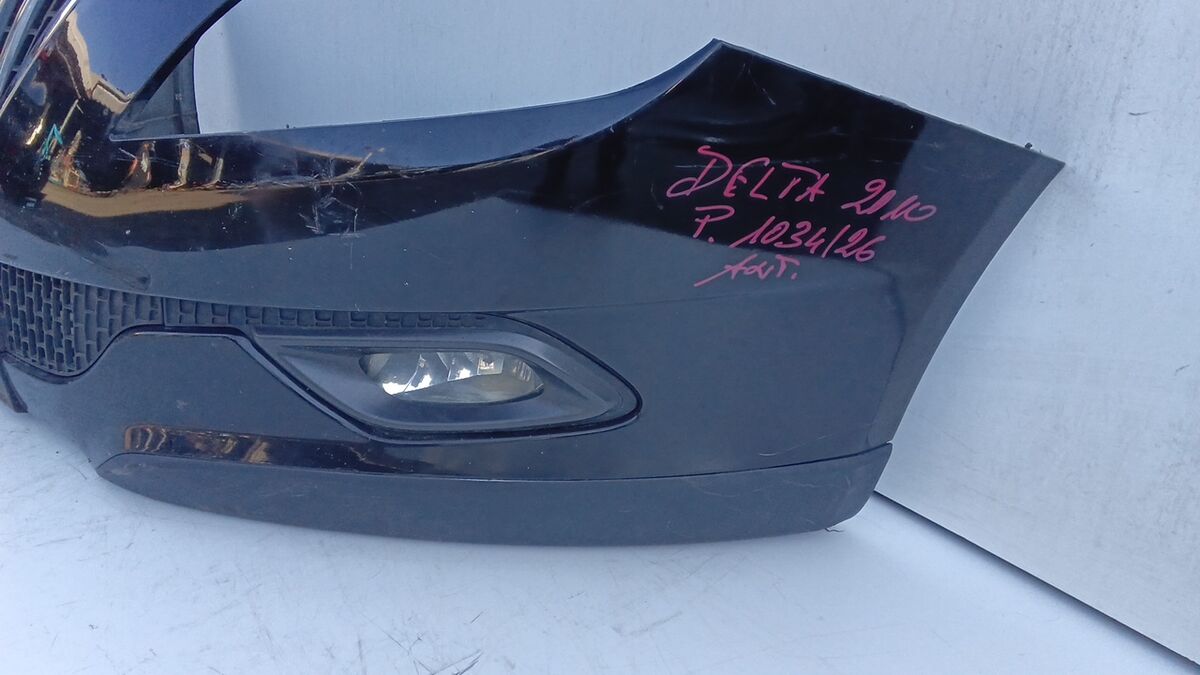 PARAURTI ANTERIORE LANCIA DELTA 2010 NERO 735452753 — foto 9