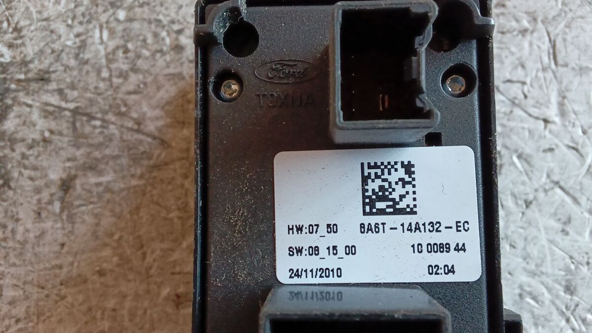 PULSANTIERA SINISTRA FORD FIESTA 2011 2 PULSANTI 8+4 PIN 8A6T14A132EC — foto 3
