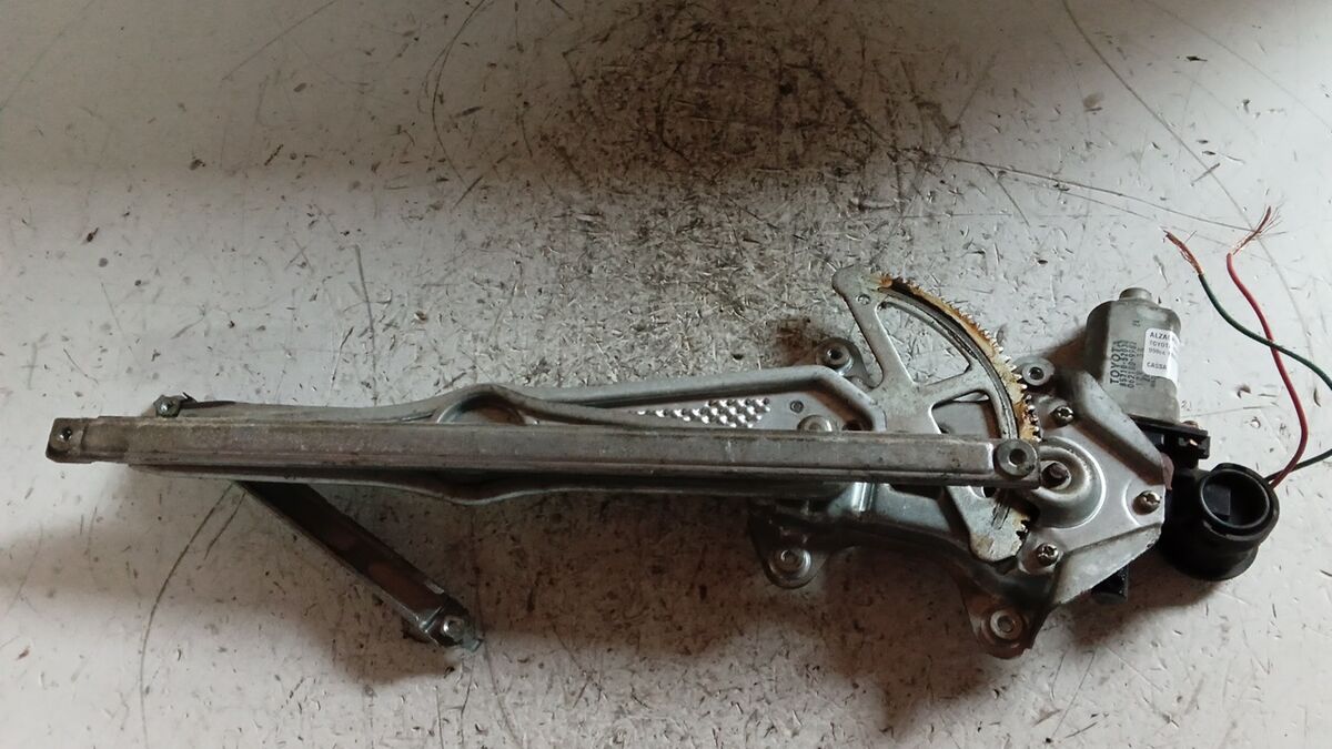ALZACRISTALLO ANTERIORE DESTRO TOYOTA YARIS 2000 2 PIN