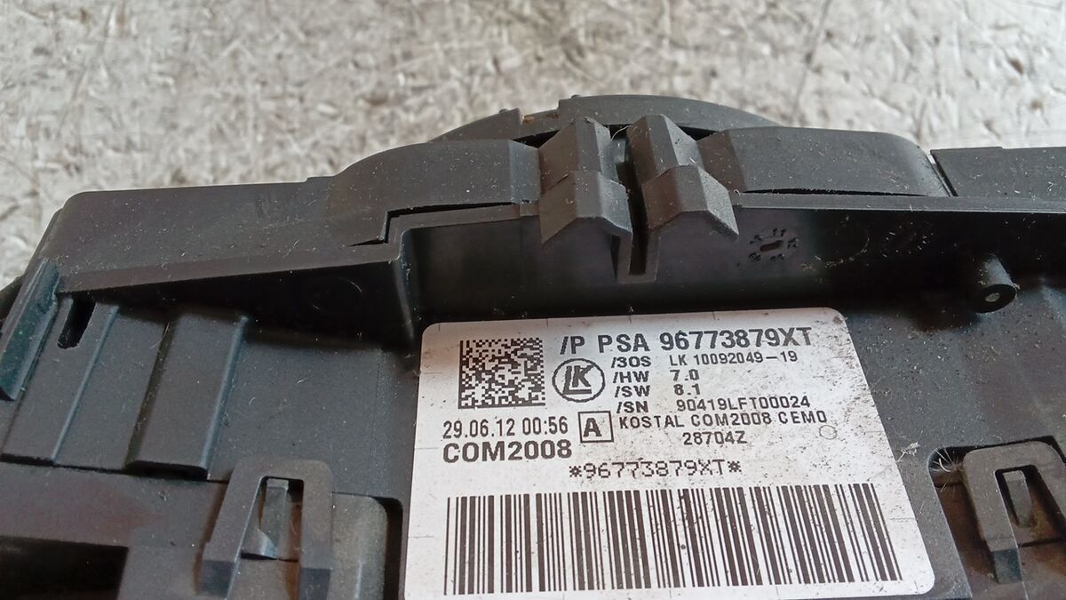 DEVIOLUCI CITROEN C3 2012 CON COMANDI 2 PRESE AVANTI - 3 PRESE DIETRO 96773879XT — foto 3